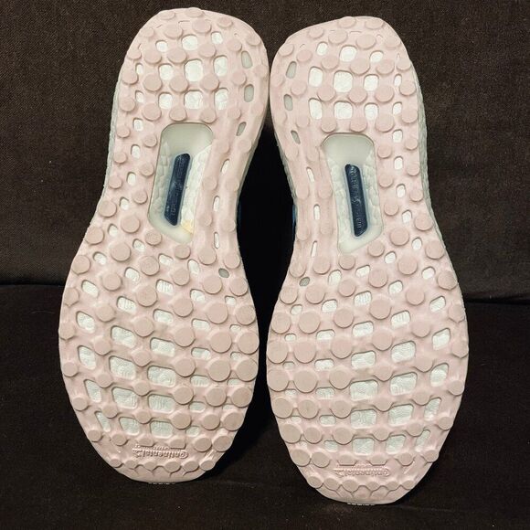 Adidas Ultraboost 1.0 Shadow Navy Blue Pink Running Shoes ID5883 10 US Medium - Picture 9 of 9